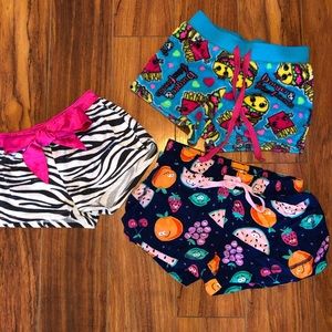 Girls pajama shorts